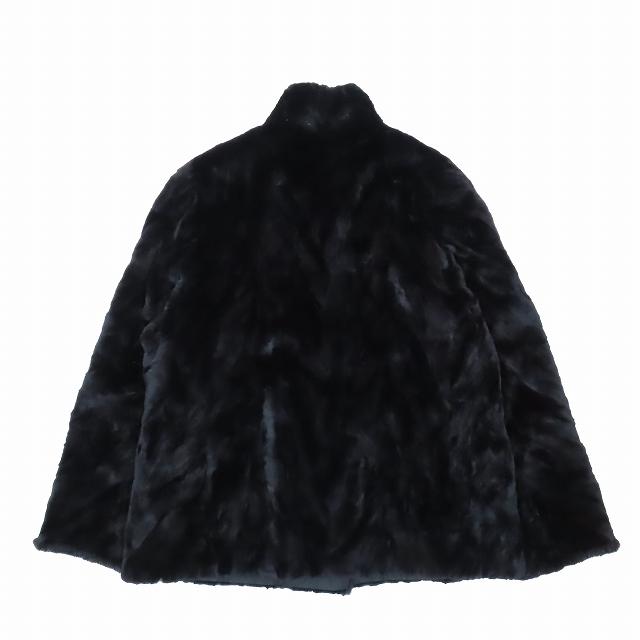 タグ付き新品未使用品　シェアードミンク リバーシブル　セミロングコート ブラック 楽天市場】毛皮 シェアードミンクの通販