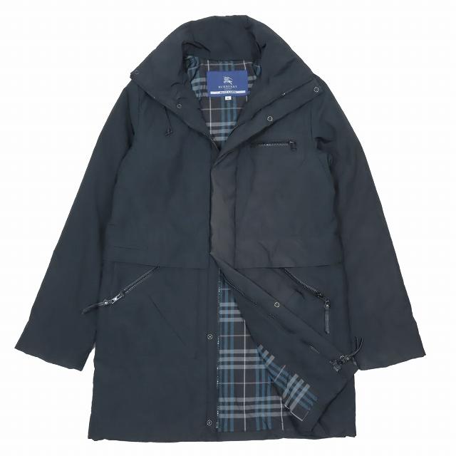 バーバリーブルーレーベル　コート　中綿ダウン 中古・古着通販】BURBERRY BLUE LABEL (バーバリーブルー