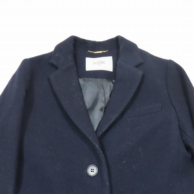 17AW スローブ イエナ SLOBE IENA チェスターコート ロング