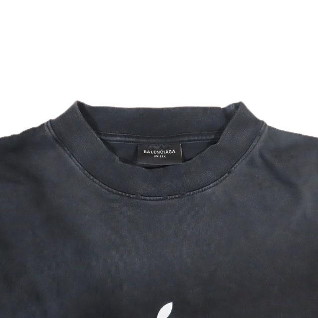 BALENCIAGA 22AW バレンシアガ Be different Tee アップル ロゴ BALENCIAGA 22AW バレンシアガ Be different Tee アップル ロゴ