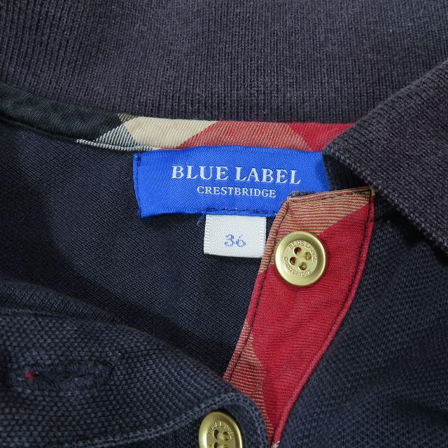極美品　BLUE LABEL CRESTBRIDGE ハウスチェック　ポロシャツ 極美品 BLUE LABEL CRESTBRIDGE ハウスチェック ポロシャツ