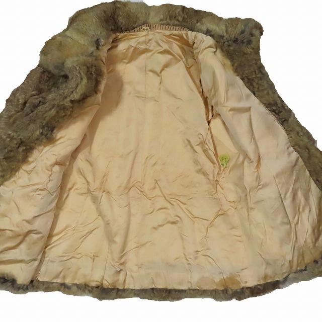 リアル　ラビットファー　コート ラビットファーコート