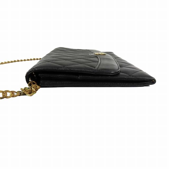 ジバンシィ GIVENCHY レザー 4Gロゴ キルティング チェーンショルダー 