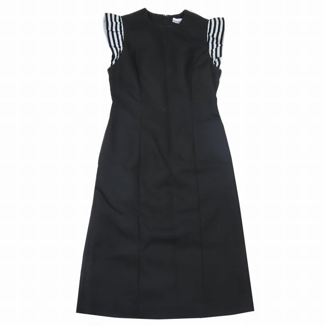 美品 ボーダーズアットバルコニー BORDERS at BALCONY BORDER FRILL 