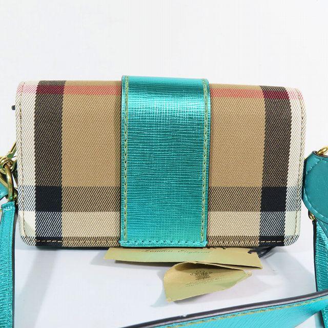 BURBERRY バーバリー ノバチェック スモール バックルバッグ