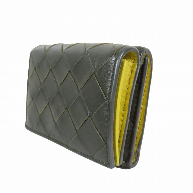 ボッテガヴェネタ BOTTEGA VENETA 三つ折り財布 イントレチャート ミニ