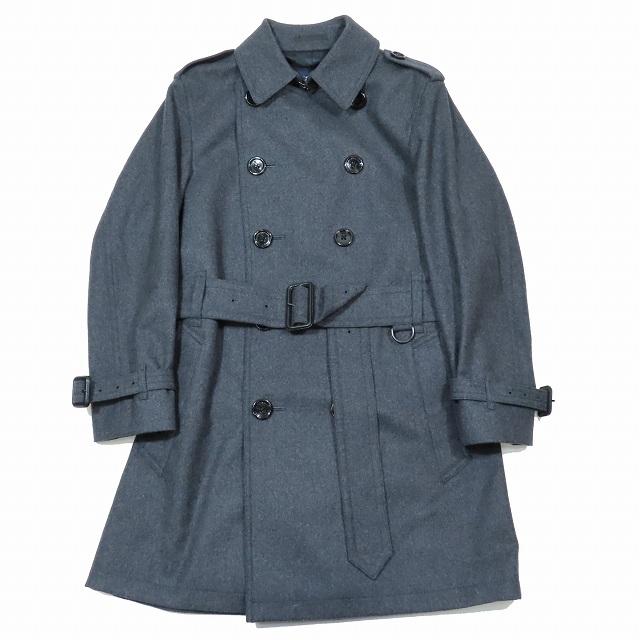 美品 バーバリー ロンドン BURBERRY LONDON ウール トレンチコート 