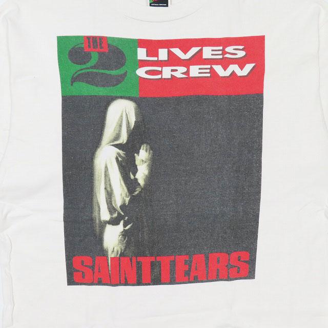 24SS セントマイケル SAINTMICHAEL SAINT TEARS TEE DT SS TEE/LIVES  