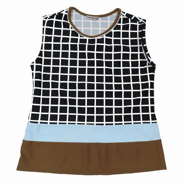 ISSEY MIYAKE 美品 15SS イッセイミヤケ ノースリーブ カットソー 