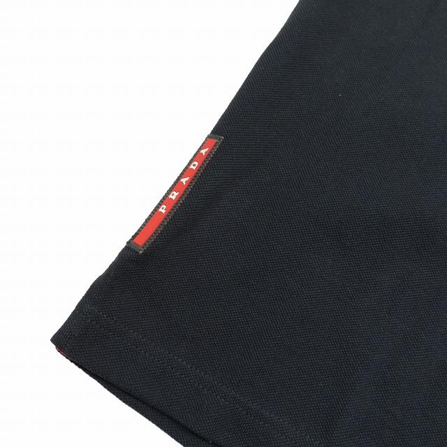 PRADA SPORT プラダスポーツ ラバーロゴ ポロシャツ トップス PRADA SPORT プラダスポーツ ラバーロゴ ポロシャツ トップス