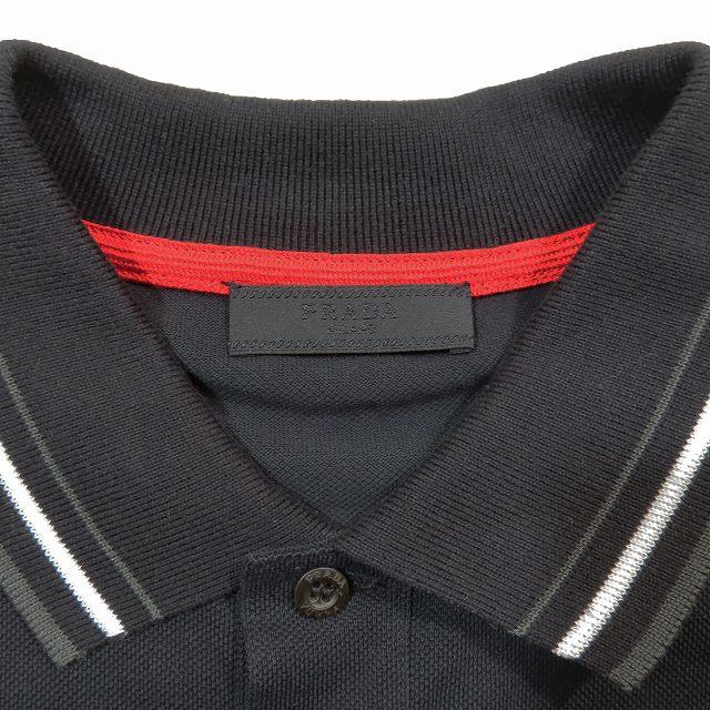 PRADA SPORT プラダスポーツ ラバーロゴ ポロシャツ トップス PRADA SPORT プラダスポーツ ラバーロゴ ポロシャツ トップス