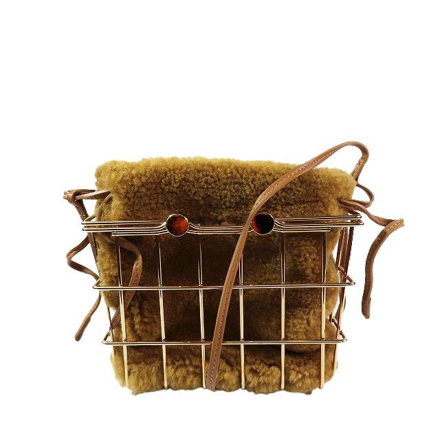 ザンチェッティ ZANCHETTI ショルダーバッグ ミニマーケット かご  