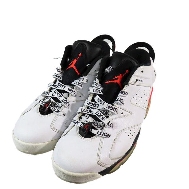 NIKE ナイキ AIR JORDAN 6 RETRO LOW INFRARED WHITE エアジョーダン6 