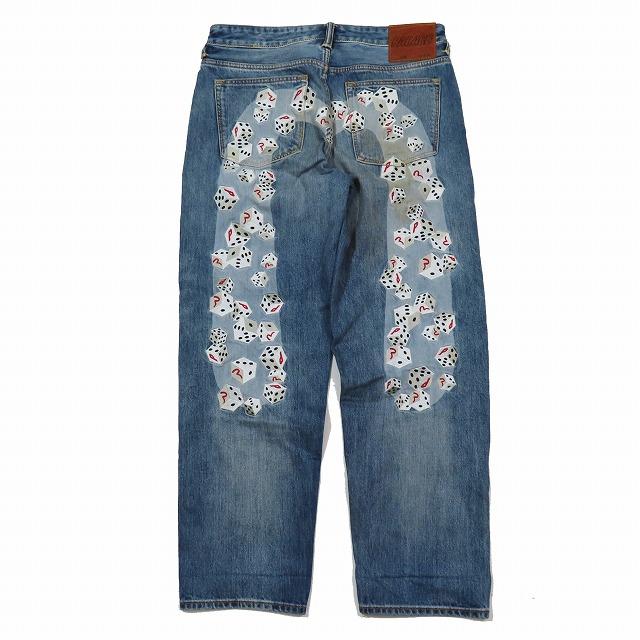 EVISU × Palace ダイス ダイコック プリント レギュラー ストレート 