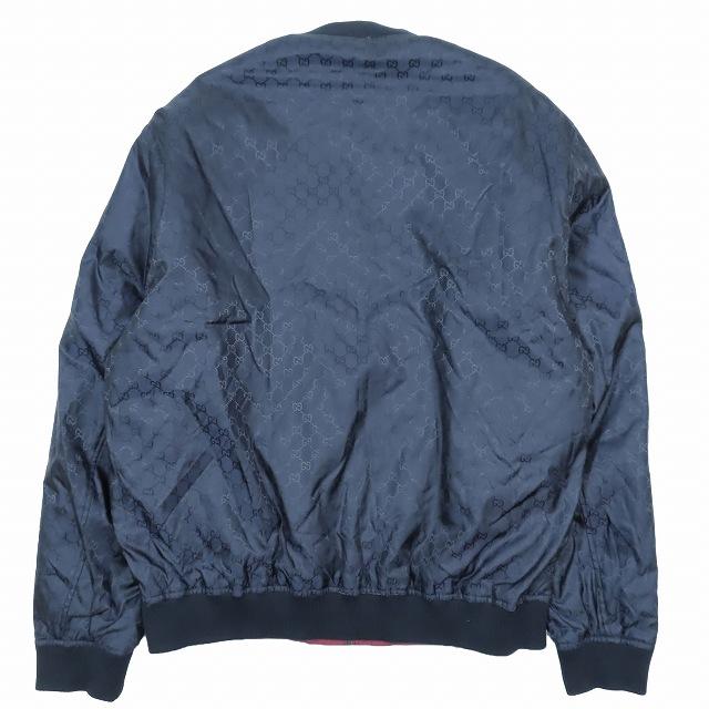 GUCCI（グッチ） 美品 19AW GUCCI GGナイロン リバーシブル ボンバー