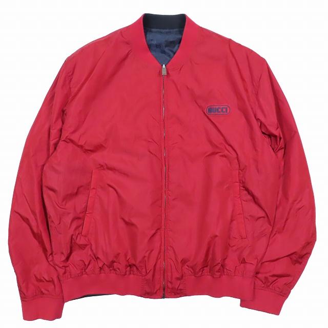 GUCCI（グッチ） 美品 19AW GUCCI GGナイロン リバーシブル ボンバー