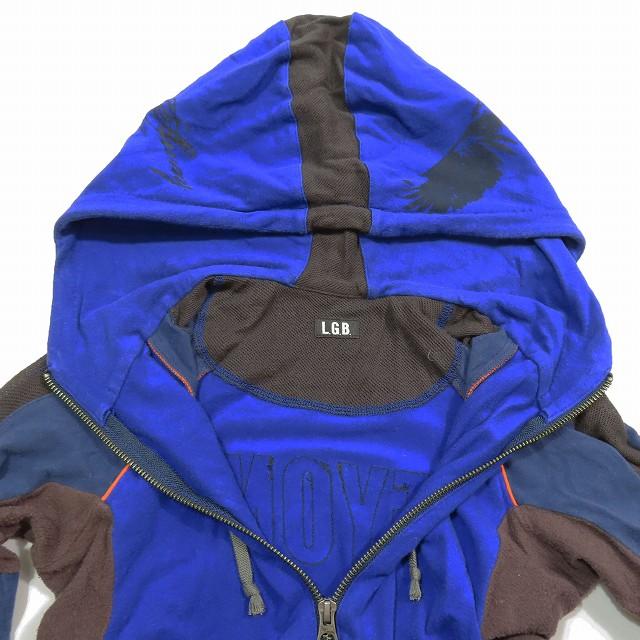 ルグランブルー L.G.B BOXER BEYOND パーカー ストレッチ ジップアップ 