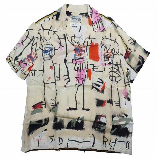 WACKO MARIA 美品 ワコマリア JEAN-MICHEL BASQUIAT / S/S HAWAIIAN 