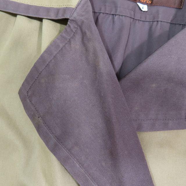 Yves Saint Laurent（イヴ・サンローラン） バイカラー コート バルマ