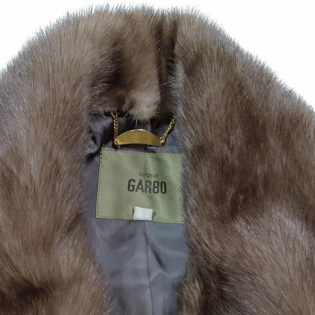 GARBO ガルボ アンゴラ カシミヤ混 ミンクファー コート GARBO ガルボ アンゴラ カシミヤ混 ミンクファー コート
