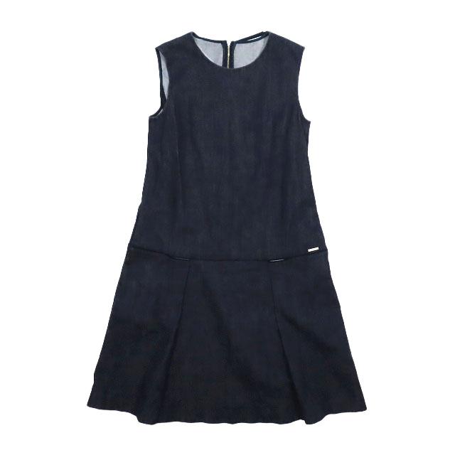 フォクシー ニューヨーク FOXEY NEW YORK デニム ワンピース 38