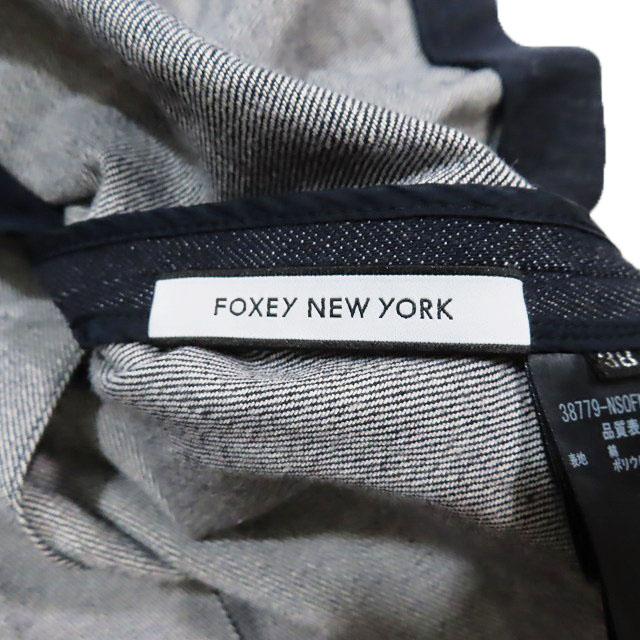 フォクシーニューヨーク FOXEY NEW YORK デニムワンピース ドレス BOX  
