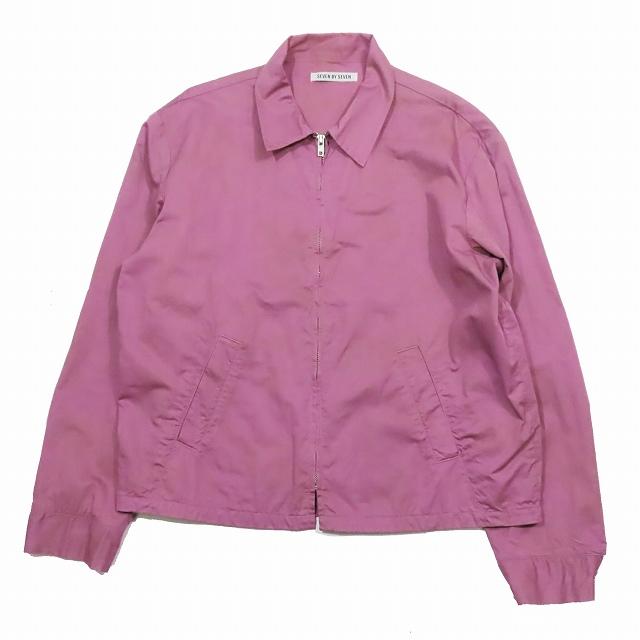 セブンバイセブン 7×7 SEVEN BY ZIP UP BLOUSON DYE ジャケット 