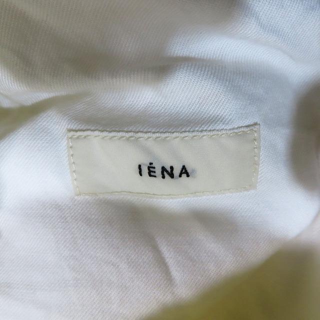 イエナ IENA コットン リネン オックス ワイドパンツ ボトムス 白 