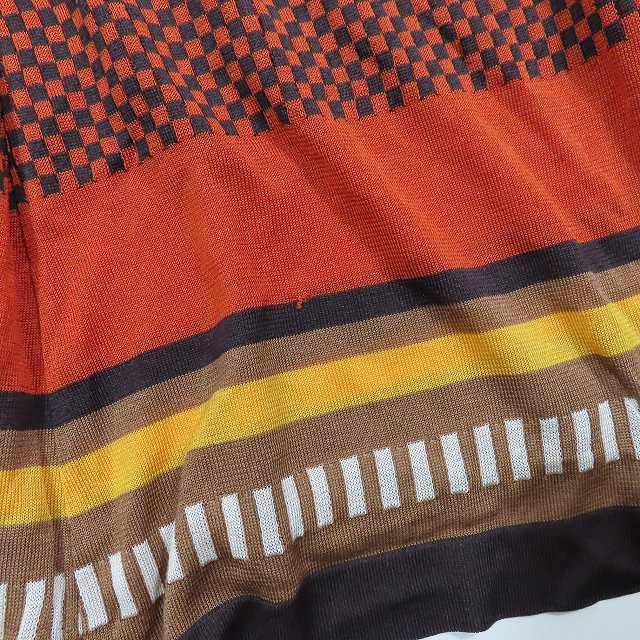 12SS プリーツプリーズ PLEATS PLEASE イッセイミヤケ ボーダー柄  