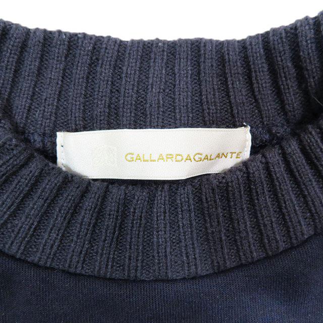 美品】〈GALLARDAGALANTEガリャルダガランテ〉アンゴラフレアニット