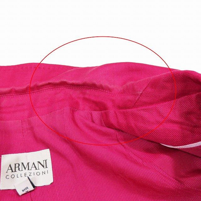 2012年製 アルマーニ コレツィオーニ ARMANI COLLEZIONI リネン100 
