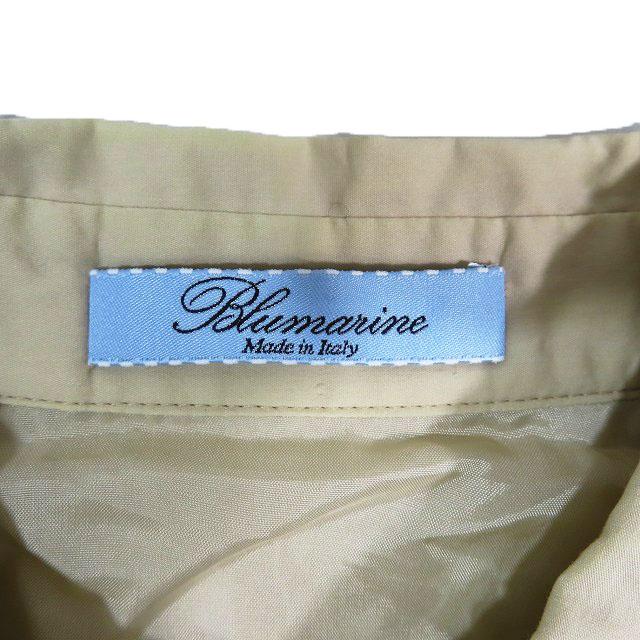 Blumarine ノースリーブワンピース クリーム ブルマリン Blumarine レース ノースリーブ ワンピース ロング フリル