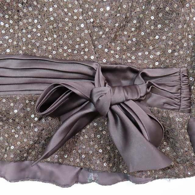 タダシショージ TADASHI SHOJI ブラウス テーラード スパンコール 