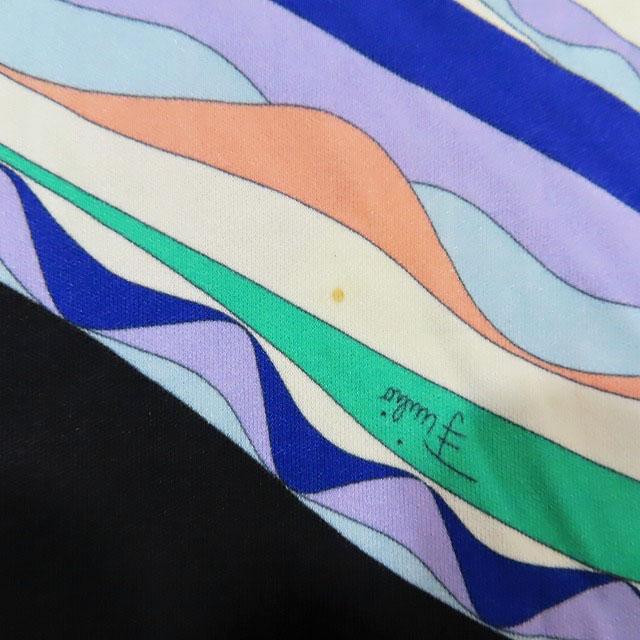 エミリオプッチ EMILIO PUCCI タイト ワンピース ストレート 膝丈 総柄 