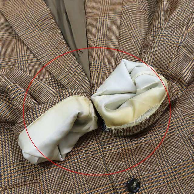 ジバンシィ GIVENCHY グレンチェック テーラージャケット ブレザー 2B