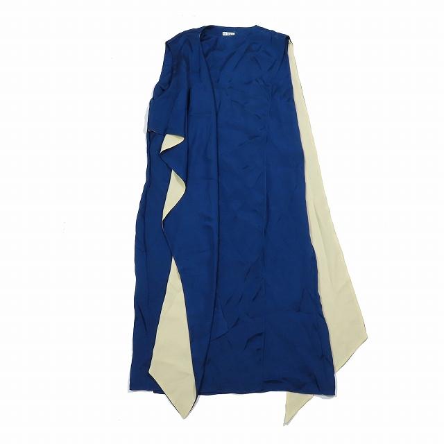 CELINE セリーヌ フィービー期 ドレープ アシンメトリー ノースリーブ  