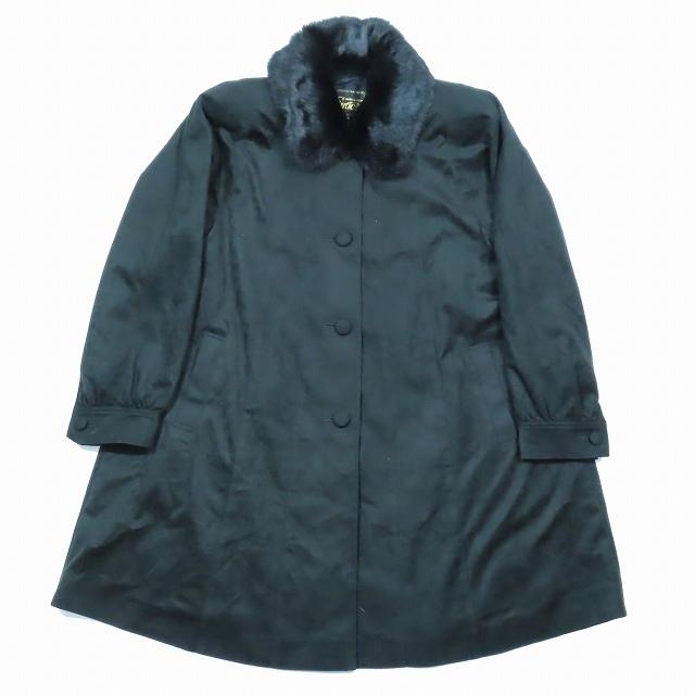 グレース GRACE LADIES FASHION Grace スエード ファーコート ロング 