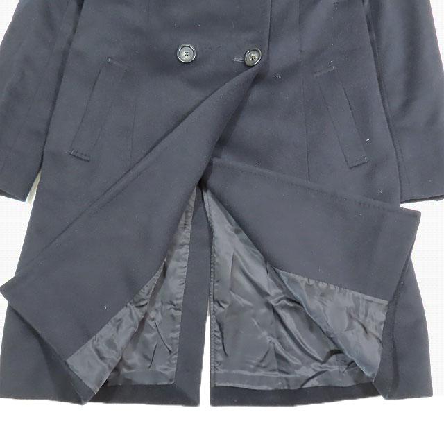 23区 オンワード樫山 ダブルチェスターコート ウールコート