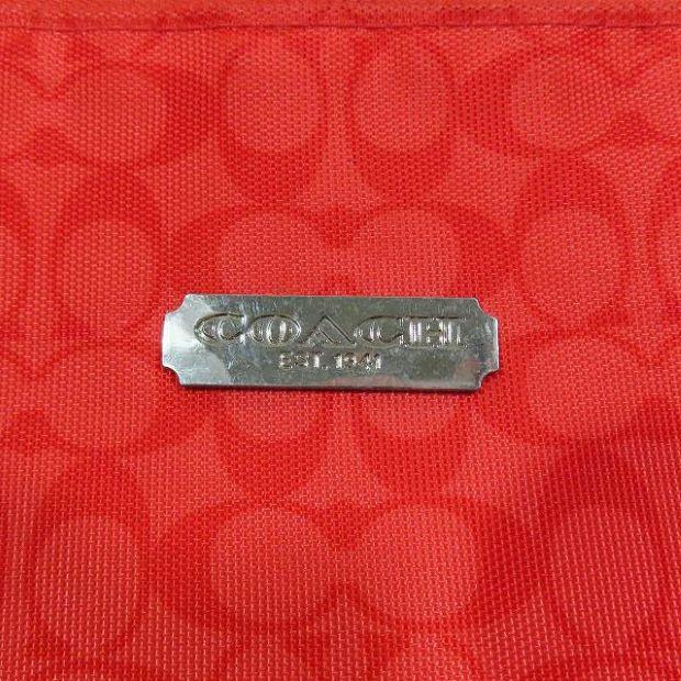 COACH コーチ シグネチャー ポーチ クラッチバッグ 総柄 カバン COACH コーチ シグネチャー ポーチ クラッチバッグ 総柄 カバン