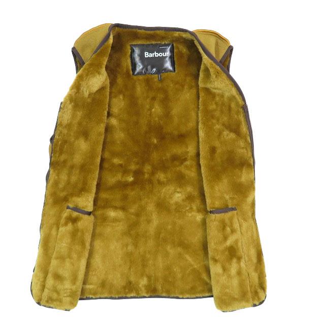 バブアー Barbour ライナー ファーベスト フェイクファー ノースリーブ 