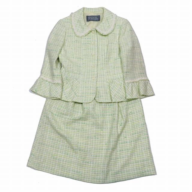 ツイードジャケット 7分袖 サイズ2／フランコフェラーロ