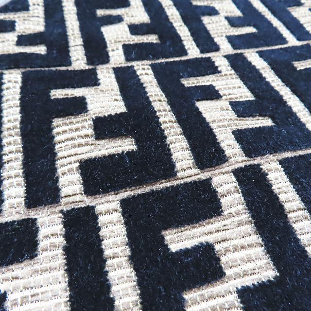 FENDI 美品 オールド フェンディ OLD フロッキー ズッカ柄 レザー  