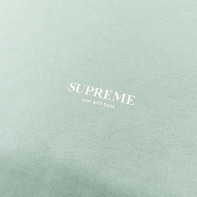 Supreme 美品 18aw シュプリーム SUPREME First & Best Tee S/S Supreme 美品 18aw シュプリーム SUPREME First & Best Tee S/S