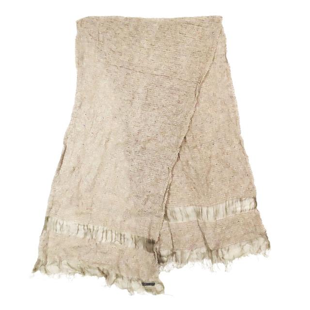 ファリエロサルティ Faliero Sarti ミックス調 切替 ストール マフラー