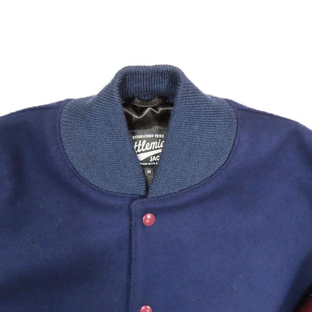 【とらみ様】theory VARSITY JKTウールブルゾンS ネイビー BLOUSON