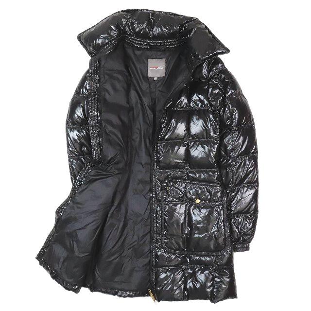 美品】DUVETICA デュベティカダウンコート ロング黒