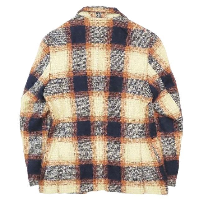 ザジジ THE GIGI DEGAS チェック柄 テーラード ジャケット 3B ブレザー