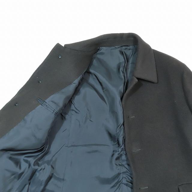 16AW ジョセフオム JOSEPH HOMME ウール ステンカラーコート ロング