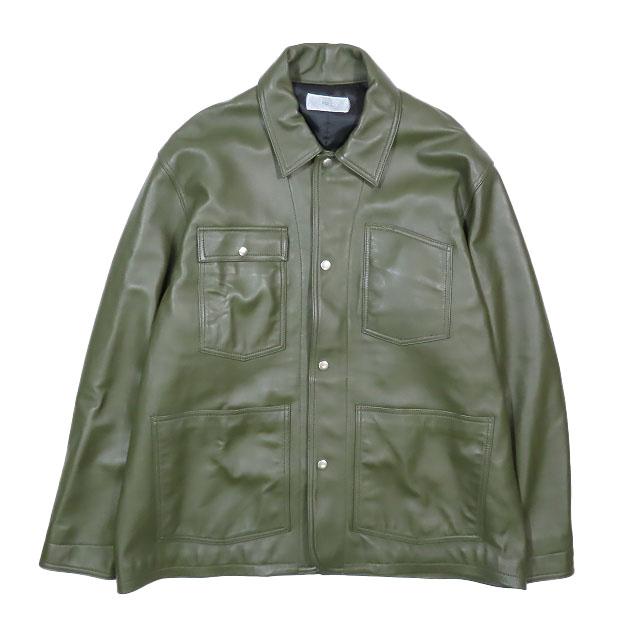 23AW UNFOLLOW FOLL フォル wardrobe sheep leather coverall シープ