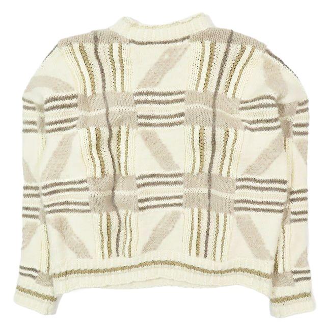美品 23aw トゥデイフル TODAYFUL Geometric Hand Knit ジオ